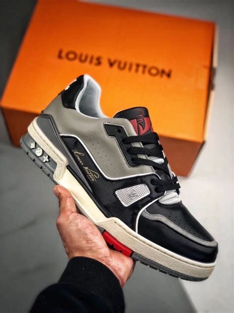 fake lv mens shoes|lv trainer copy.